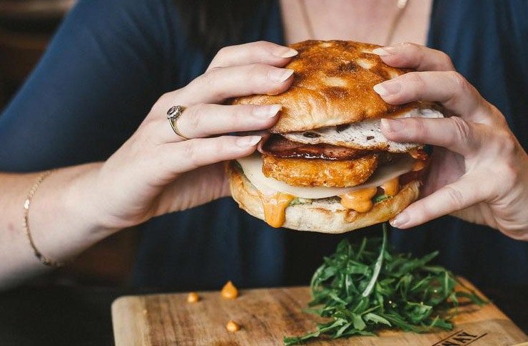 Brisbane Bacon And Egg Roll